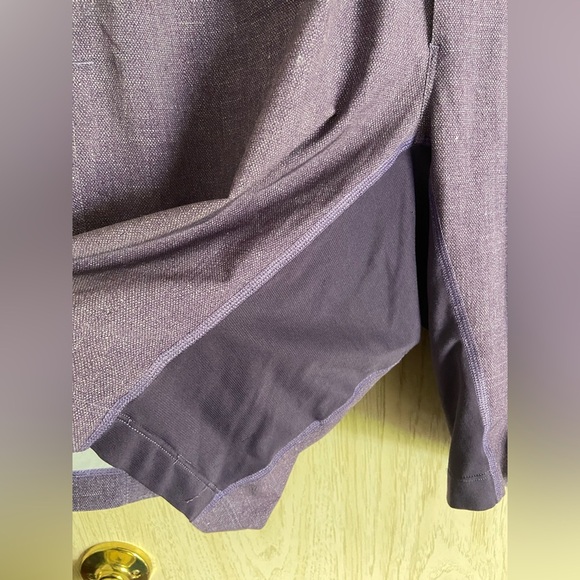 Lululemon T.H.E. Linerless Shorts 9in Inseam Purple Sz Large - Picture 2 of 12